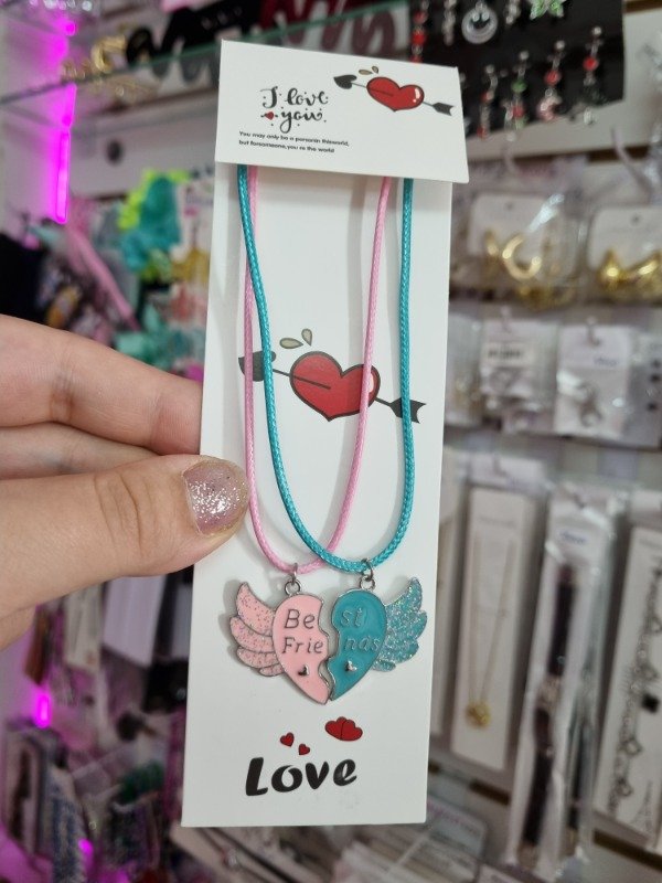 Producto - Collares LOVE Best Friends P/ Compartir - 1