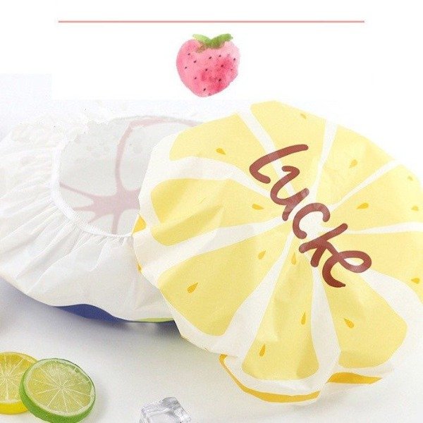 Producto - Cofia de baño diseño frutal