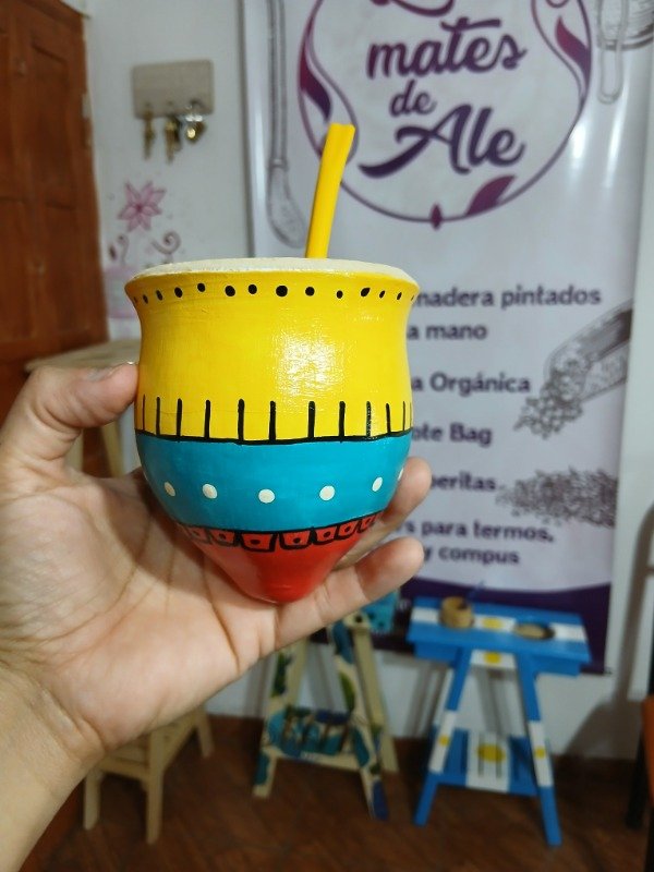 Producto - Mate de calabaza "TRIADA" - 0
