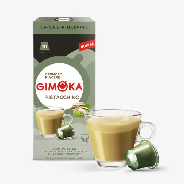 Producto - PACK 50 CAPSULAS NESPRESSO GIMOKA  (5 cajas de 10u, sabores en descripcion) - 1