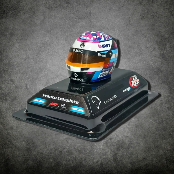Producto - Maqueta Casco Franco Colapinto F1 Alpine Claseslot