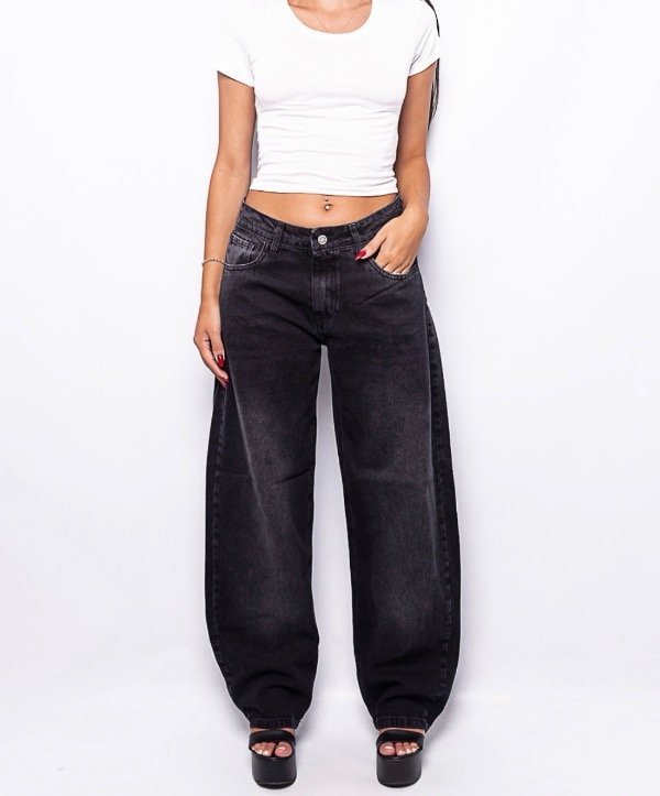 Producto - Jean Negro Baggy