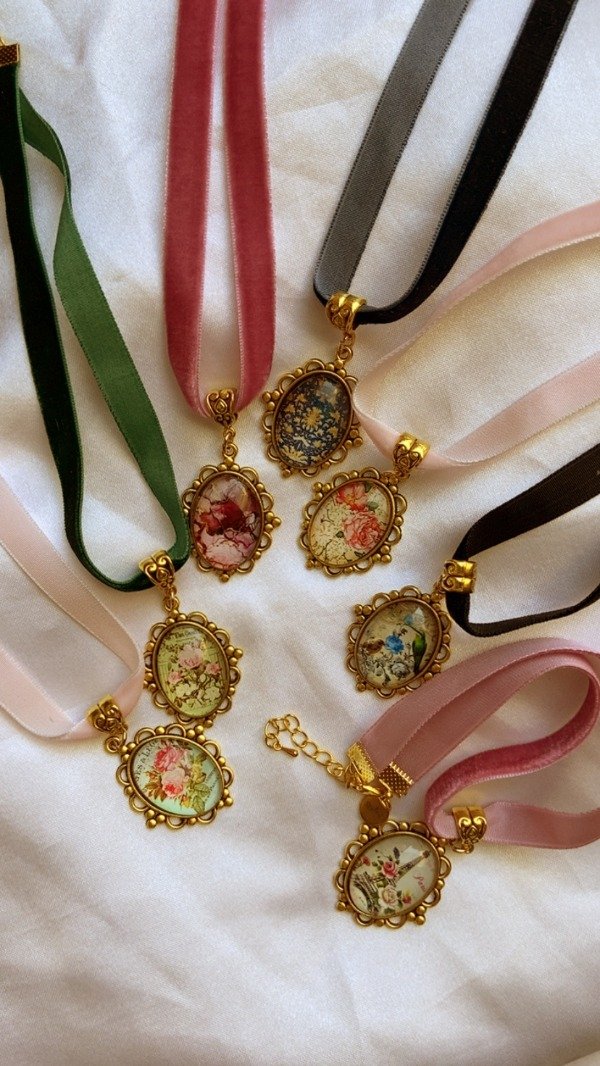 Producto - Choker Velvet Grande by Ros Loch - 0