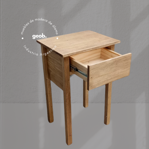 Producto - Mesa de luz álamo Vita