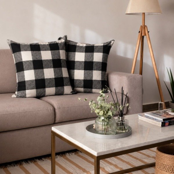 Producto - ALMOHADONES A CUADROS