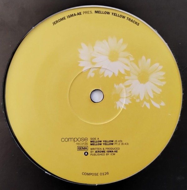 Producto - JEROME ISMA-AE Mellow Yellow Tracks Vinilo 12 Alemania 1998 Deep House