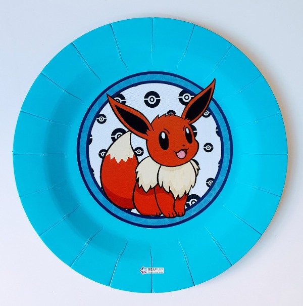 Producto - Pokemon Plato Descartables X 5 Unidades - 5