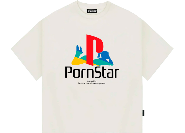 Producto - Remera PORNSTAR Blanca