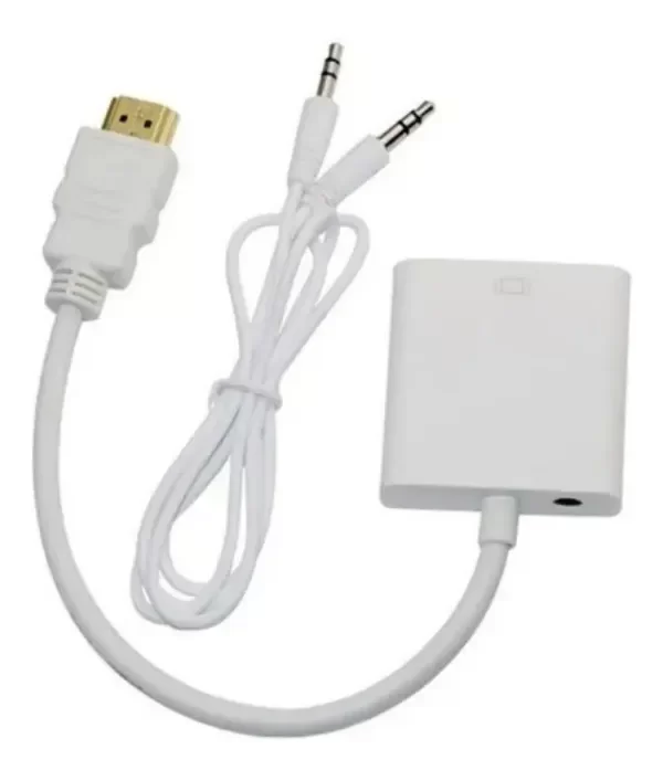 Producto - Cable Adaptador Hd A Vga Conversor Hd Vga Con Audio