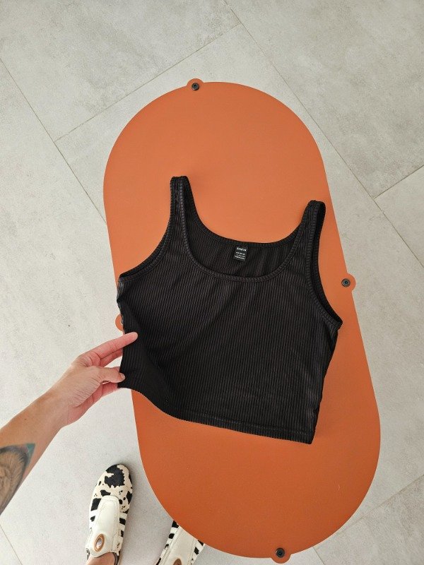 Producto - Top negro shein s/m musculosa