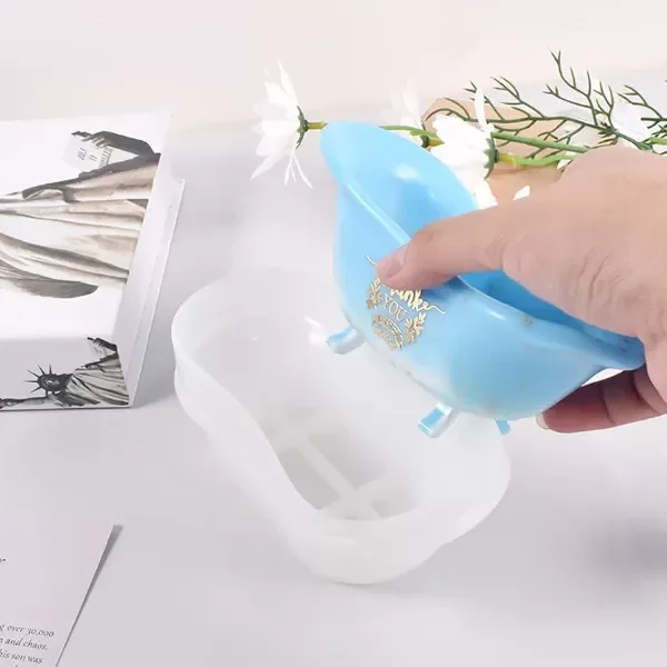 Producto - Molde silicona jabonera bañadera - 0