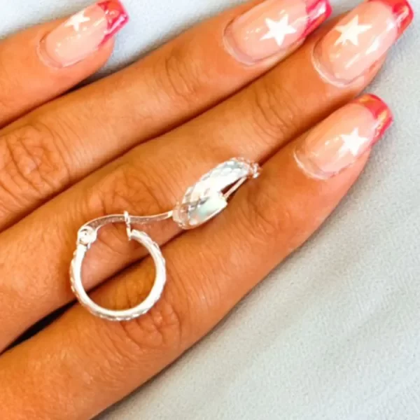 Producto - ARGOLLAS ABBIE 1CM