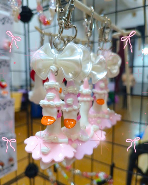 Producto - llavero patito payasito pastel