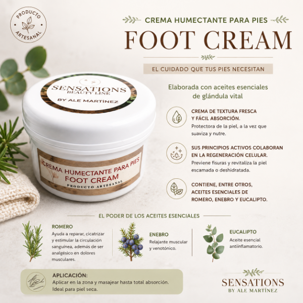 Producto - Crema Humectante para Pies