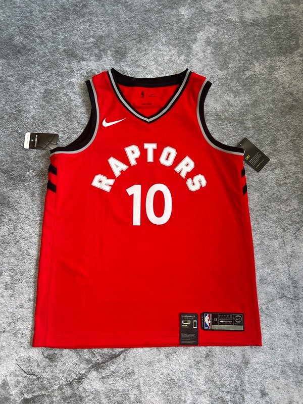 Producto - Toronto Raptors Demar DeRozan Nike Jersey - Icon Edition (Detalle de Fabrica)