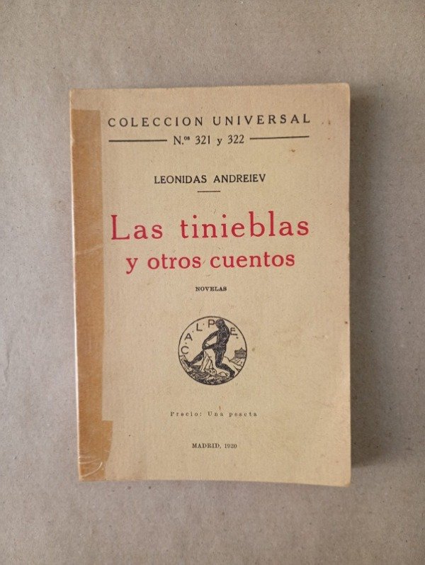 Producto - Las tinieblas y otros cuentos - Leonidas Andreiev - Espasa Calpe 1920
