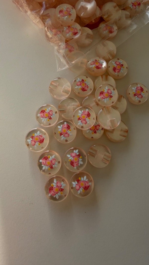 Producto - Botón redondo romántico - 2