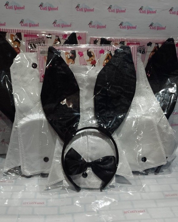 Producto - Set oreja conejito playboy