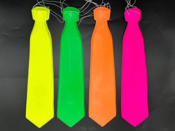 Producto - CORBATA FLUO COLORES VARIOS x12u