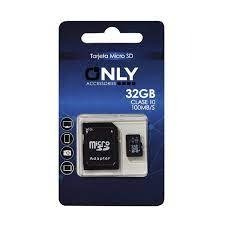 Producto - MEMORIA ONLY 32GB CLASE 10