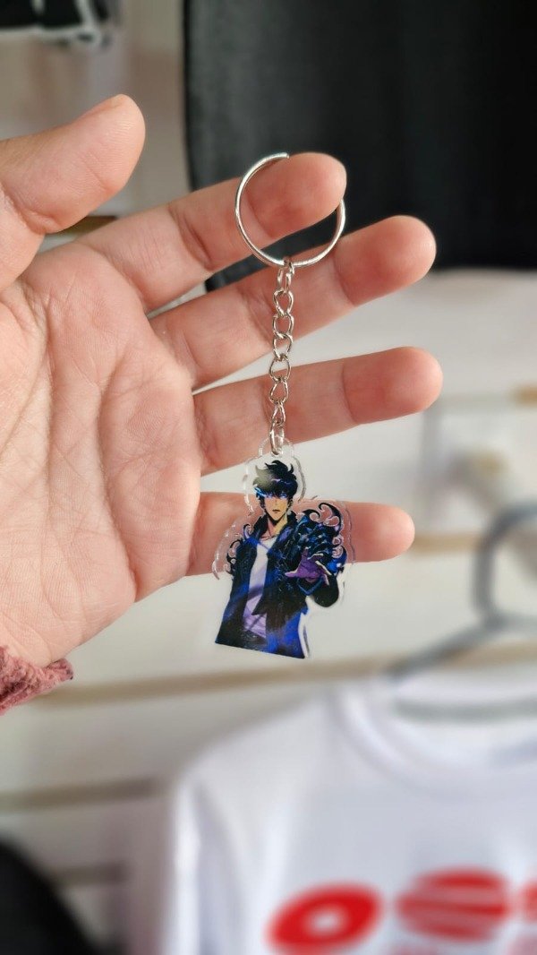 Producto - SOLO LEVELING - LLAVERO ACRÍLICO SUNG JINWOO