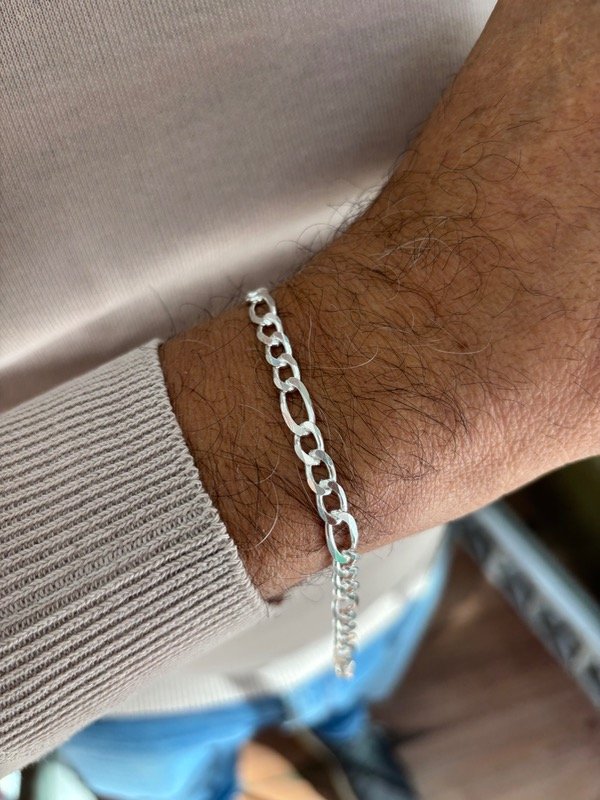Producto - Pulsera en Plata 3 en 1 eslabón
