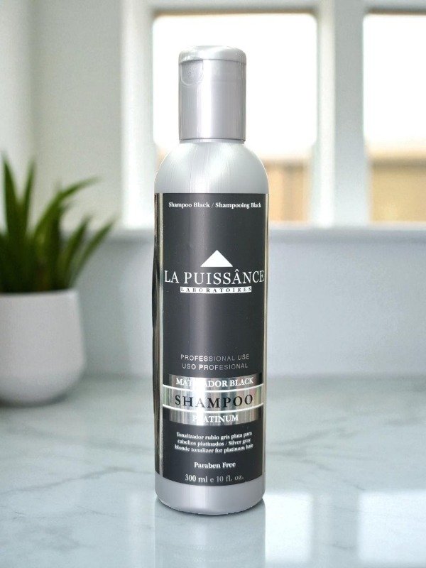 Producto - Shampoo Black Platinum - Matizador - La Puissance