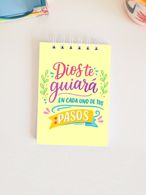 Producto - Anotador DIOS TE GUIARÁ
