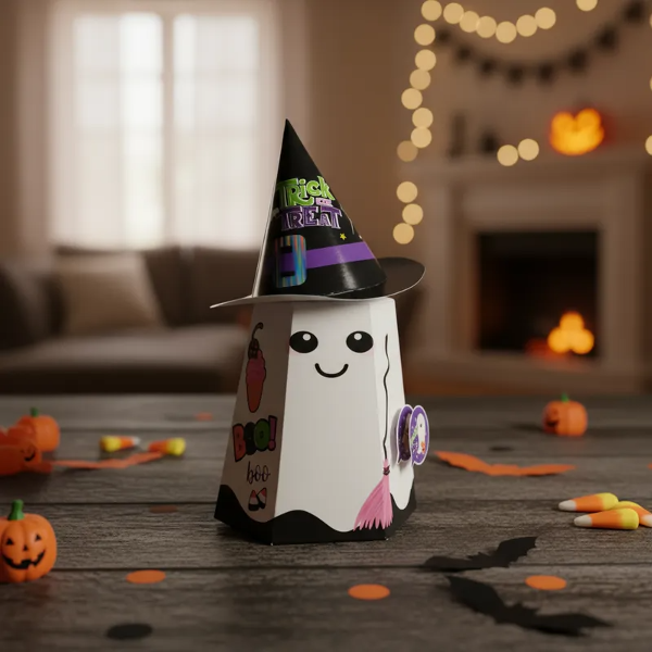 Producto - Caja Fantasmita Spooky Halloween