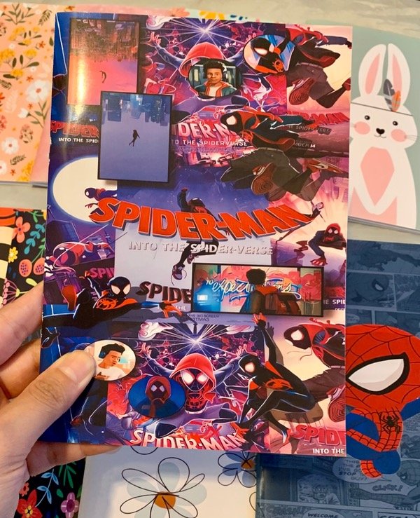 Producto - Libreta Tapa Blanda Spider-Man