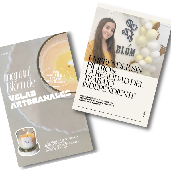 Producto - COMBO EBOOKS (emprender sin filtros + manual de velas)