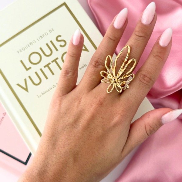 Producto - Anillo Rita forma flor