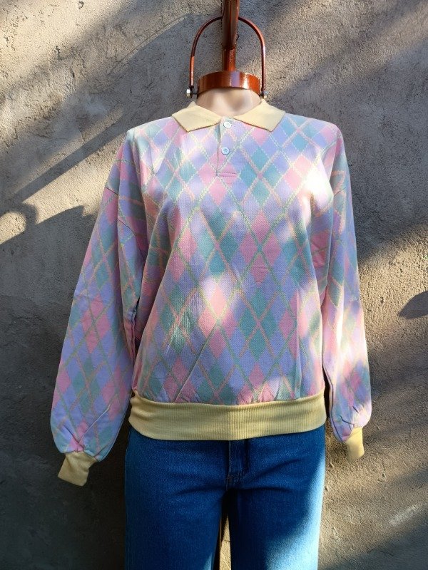 Producto - Buzo rombos pastel. (NUEVO)