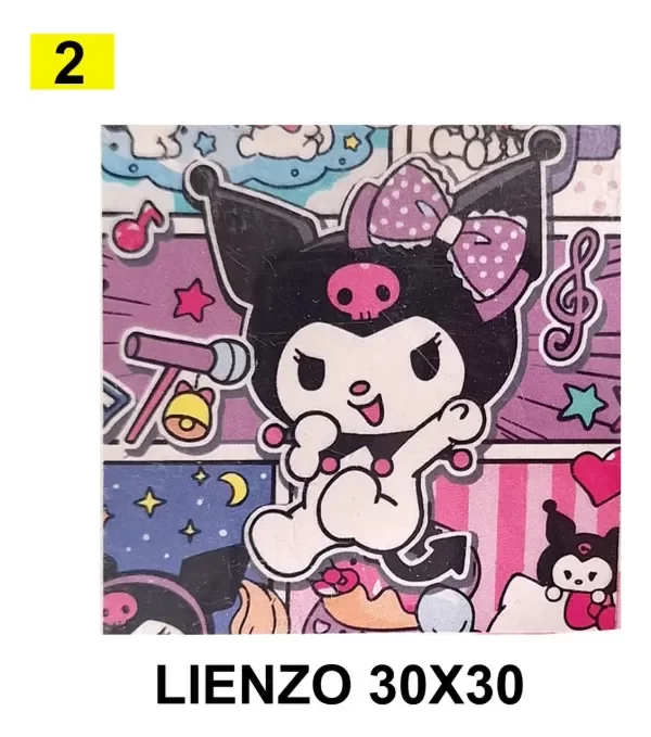 Producto - DIAMOND PAINTING 30X30 KUROMI