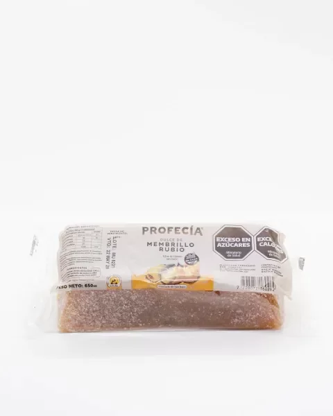 Producto - Membrillo Pofecia, rubio azucarado en pan 650 grs