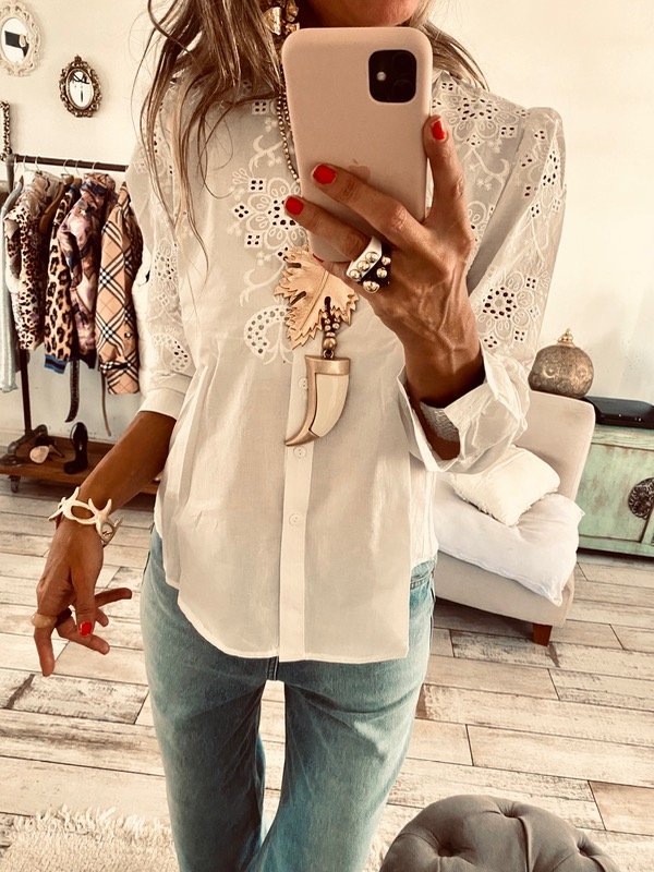Producto - Camisa joaquina blanca