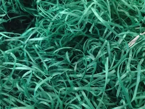 Producto - Viruta en bolsa 20 cm. x 30 cm. VERDE