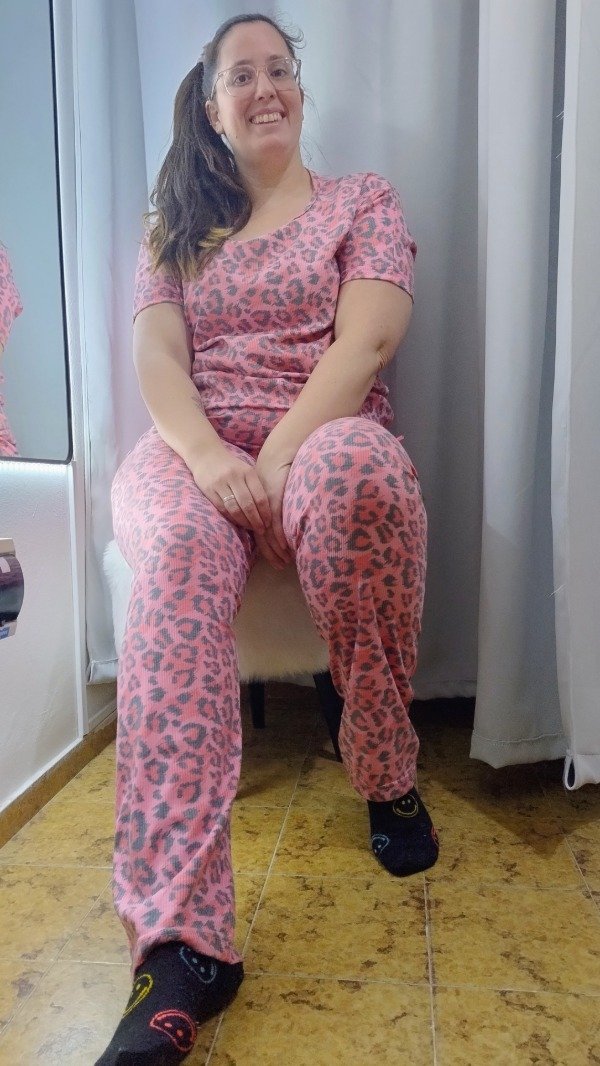 Producto - Pijama Morley Print Pink
