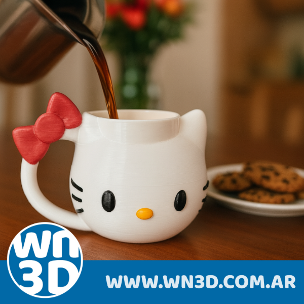 Producto - TAZA 3D KITTY