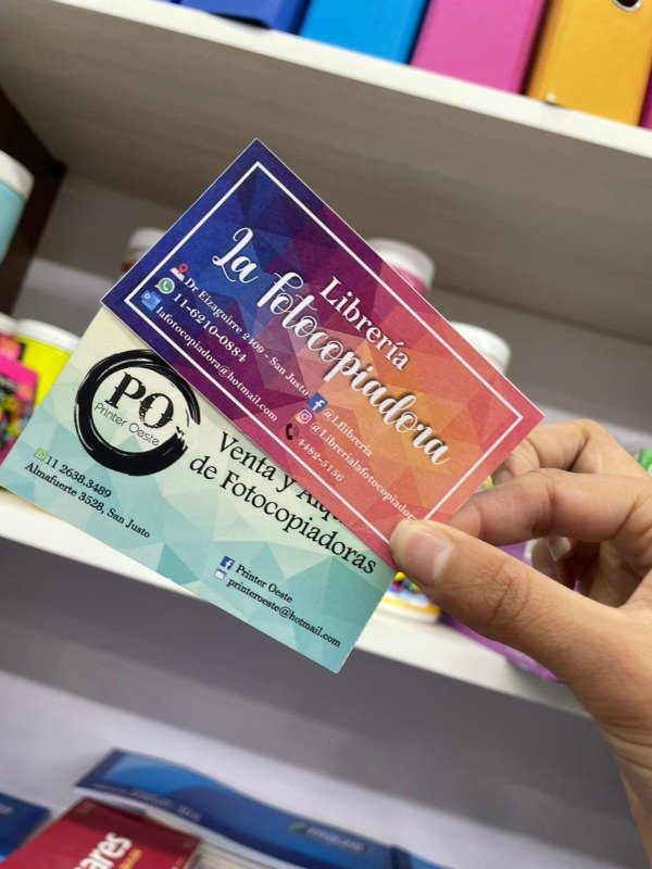 Producto - Tarjetas Personales 100 full color