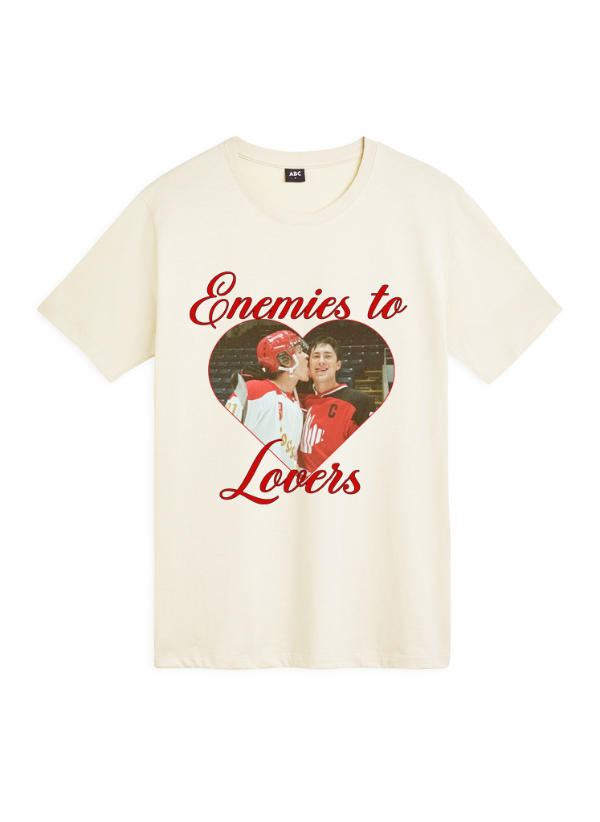 Producto - Remera Heated Rivalry Enemies To Lovers elegir color