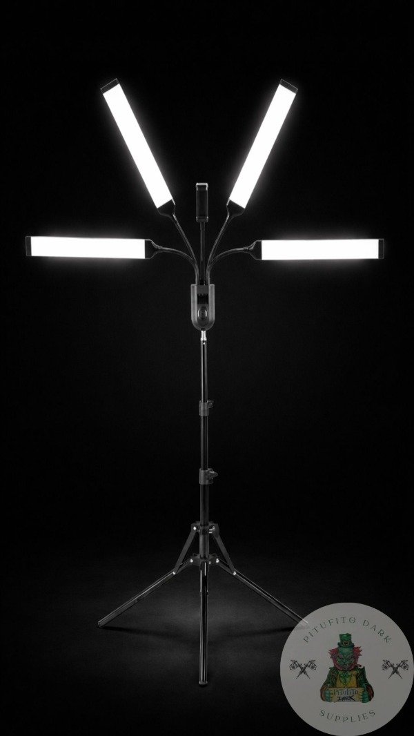 Producto - Lampara LED 4 Brazos Ajustables con Control Remoto y Temporizador