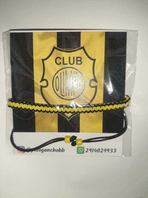 Producto - Pulsera trenzada de dos colores (hilo enc)