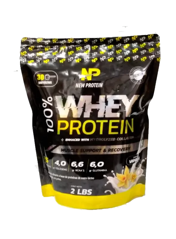 Producto - Whey Protein 1 Kg New Protein Con Colágeno Hidrolizado - 2
