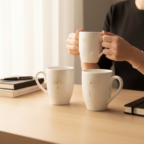 Producto - SET 3 TAZAS BOMBE SURTIDAS DECO 330 CC (NO VIENE EN CAJA) - 1