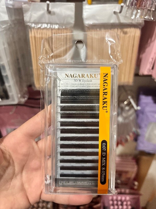 Producto - pestañas nagaraku 5D mix