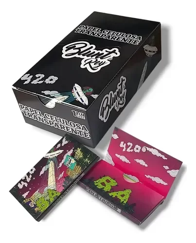 Producto - Celulosa blunt rey Nuevo pack420 tapa imantada