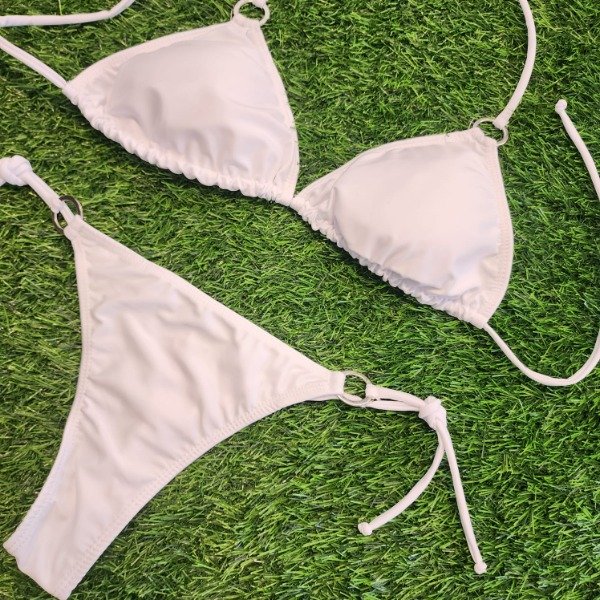 Producto - BIKINI ARANDELA AJUSTABLE BLANCA