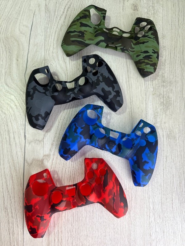 Producto - FUNDA DE SILICONA CAMUFLADA PARA JOYSTICK DE PLAY STATION 5 - PS5