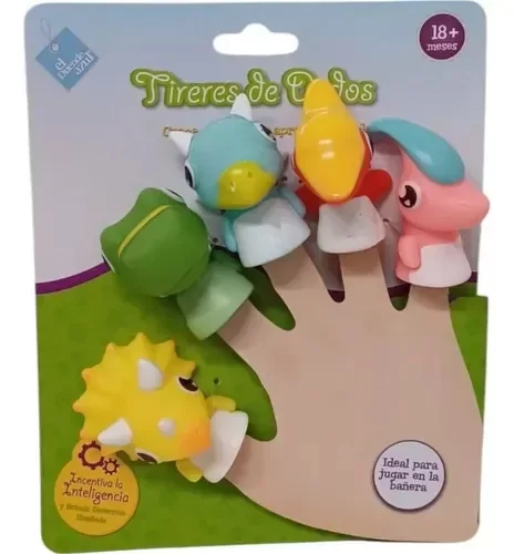Producto - TÍTERES DE DEDOS DINOSAURIOS